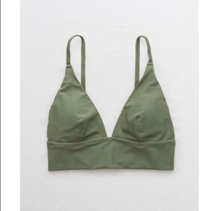 Aerie Longline Triangle Bikini Top